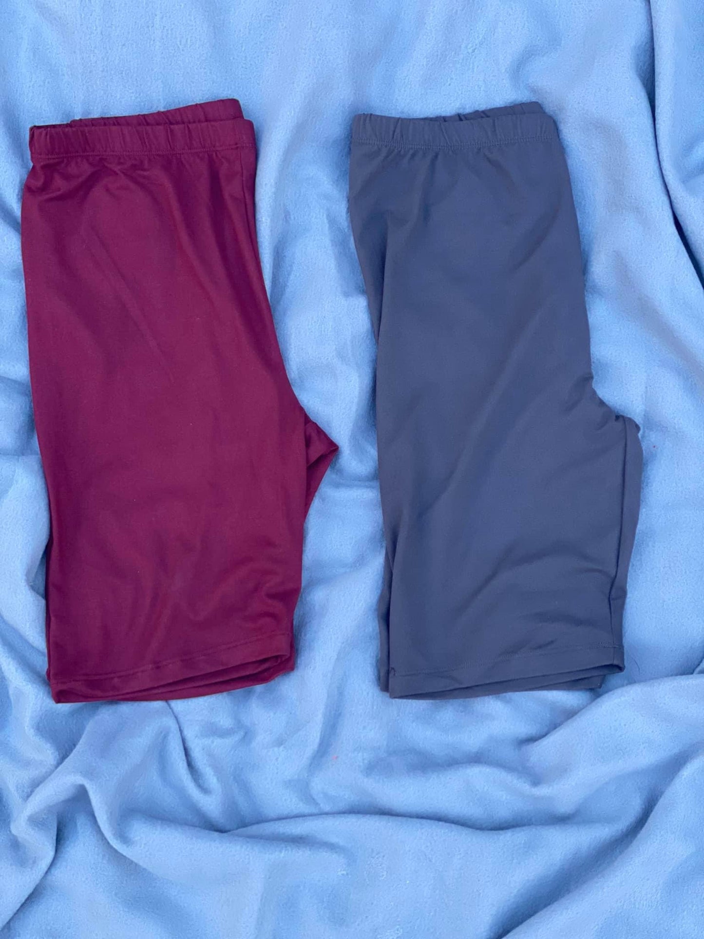 Microfiber biker shorts