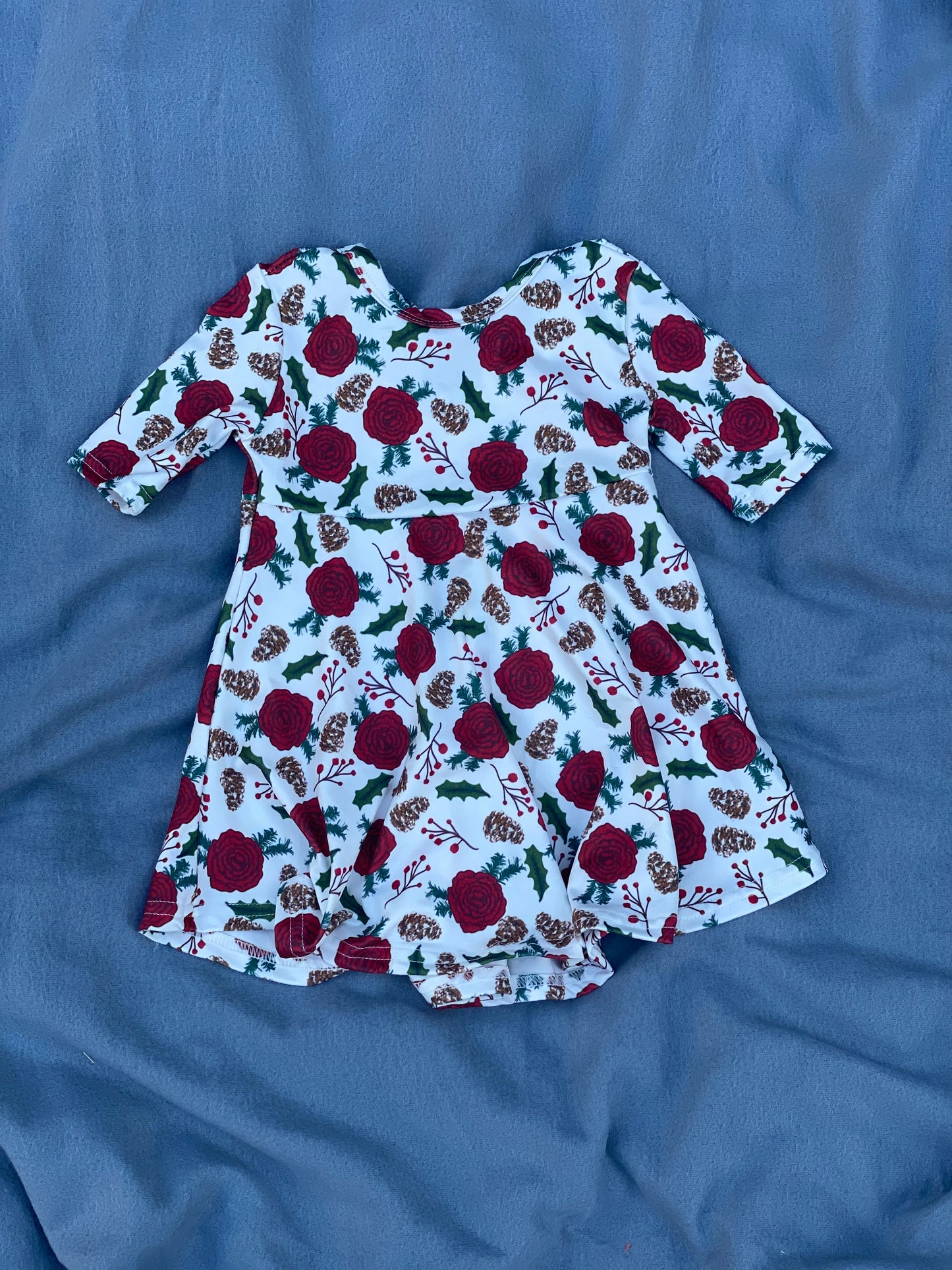 Christmas Holly Dress