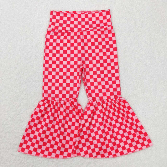 Red & Pink checkered bells