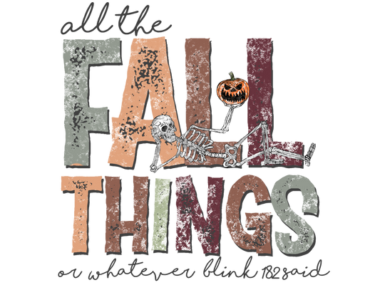 All the fall things