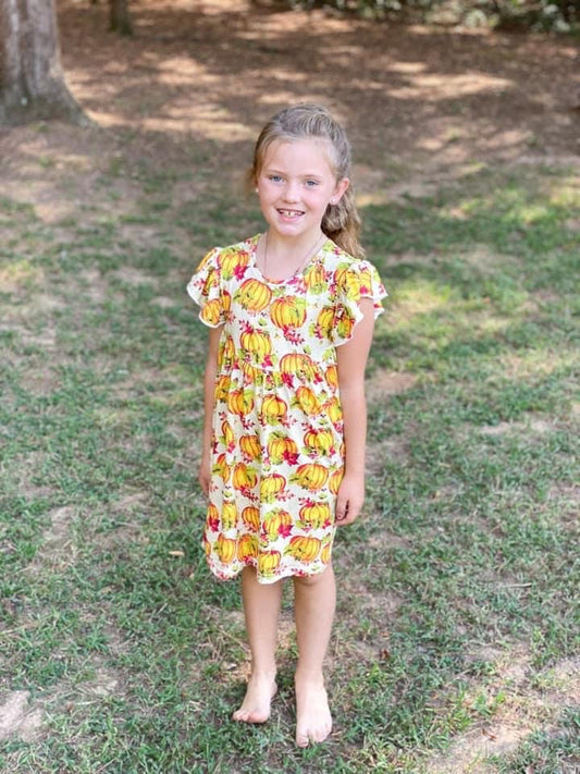 Pearl Pumpkin Dress