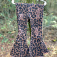 Leopard Denim Flares