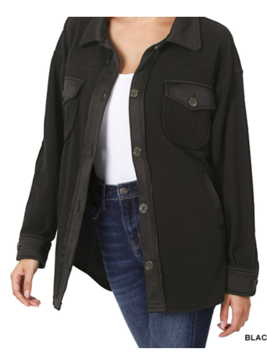 Black Fleece Shacket