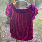 Crushed Velvet Top