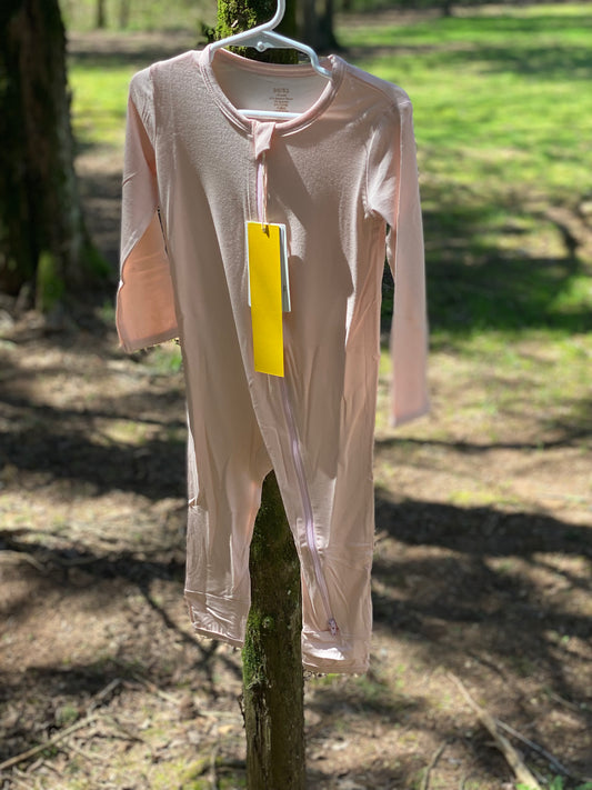 Light Pink Bamboo coverall