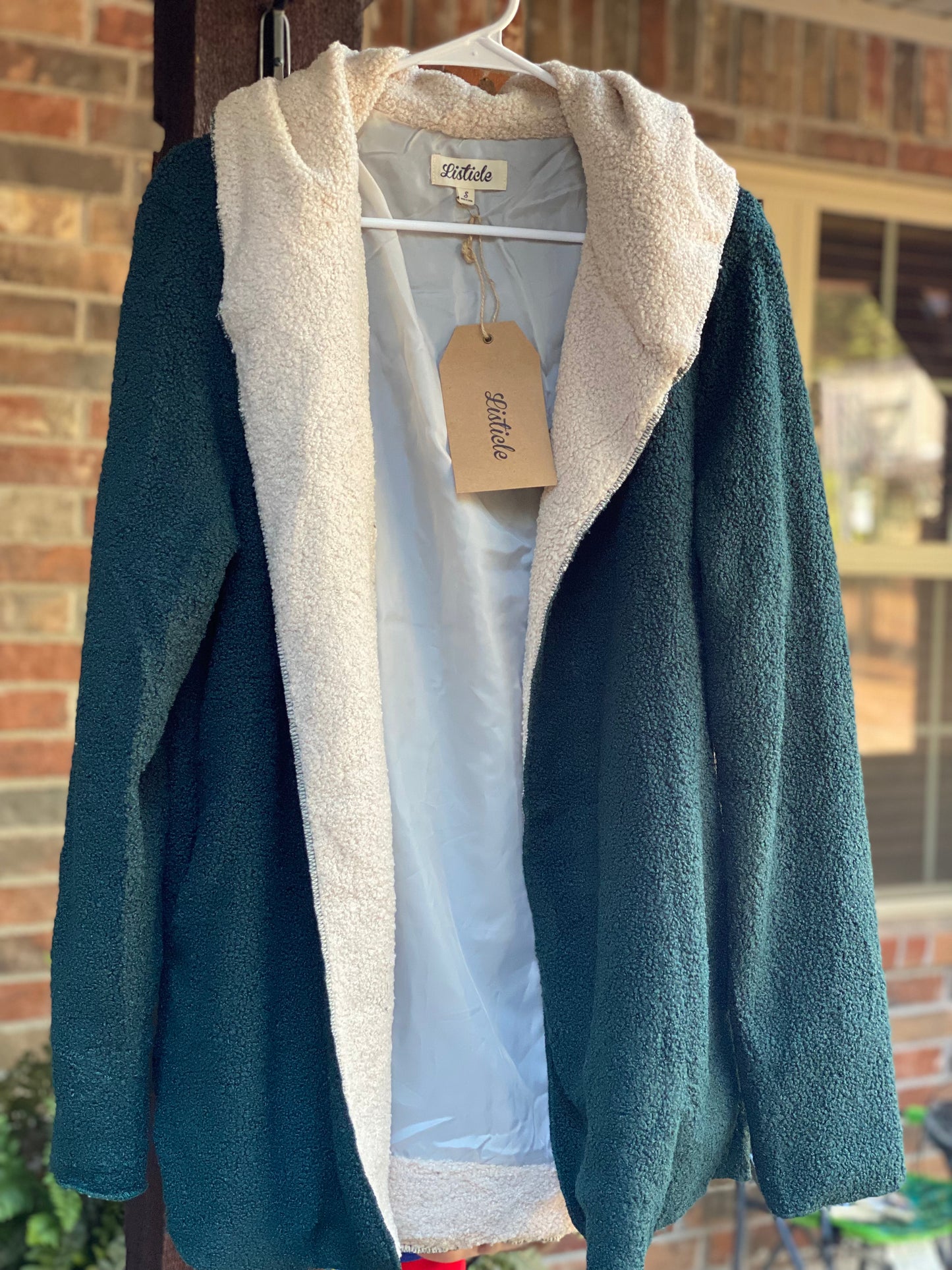 Fur Lined Green Jacket