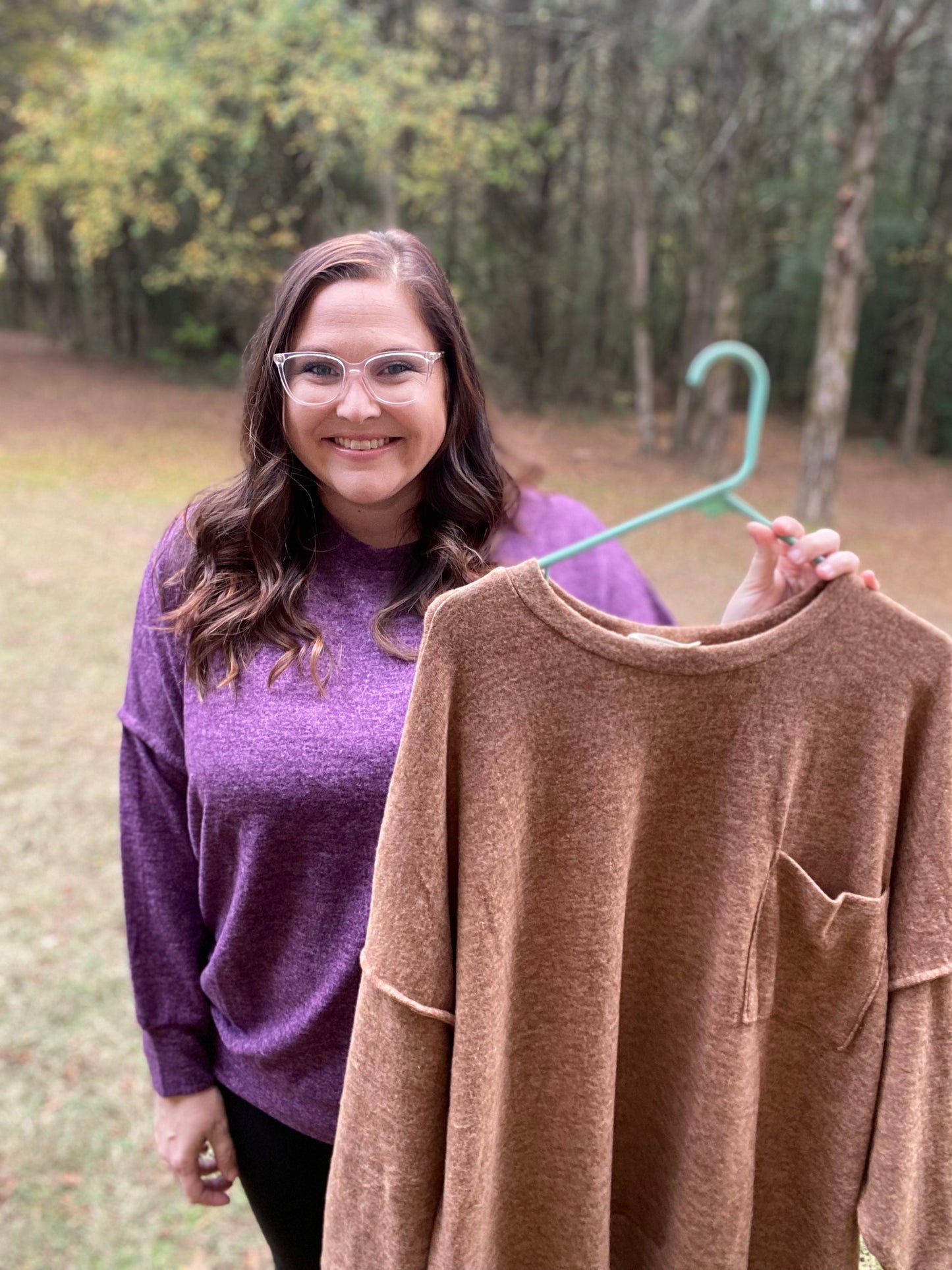 Zenana pocket flowy top